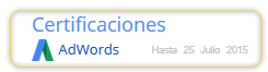 Certificación Adwords